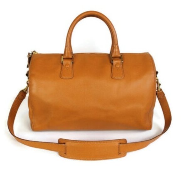 Chanel Tan Caviar Leather Vintage Travel Bag - Picture 2 of 12